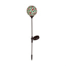 22" Mosaic Garden Stake, Festive Icons, In CDU