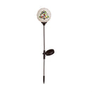22" Mosaic Garden Stake, Festive Icons, In CDU