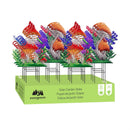 Cottage Garden Stake, Solar Mushroom, 28", CDU