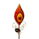 Peacock Feather Solar Garden Stake, 36", CDU