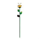 Cottage Garden Stake, Glass Solar Tulip, 25", CDU
