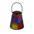 What She Shed Outdoor Lamp & Lighting, Flower Mosaic Solar Lantern