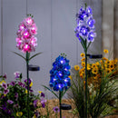 Cottage Garden Stake, Solar Lupine with Metal Display, 36"H, 3 Asst, 12 Pcs