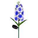 Cottage Garden Stake, Solar Lupine with Metal Display, 36"H, 3 Asst, 12 Pcs