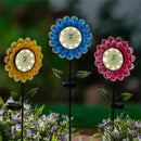 What She Shed Garden Stake, Solar Flower Thermometer, 36", CDU