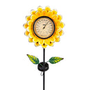 What She Shed Garden Stake, Solar Flower Thermometer, 36", CDU