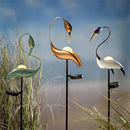 Seaside Retreat Garden Stake, Bird Solar Garden Stake, 50", CDU