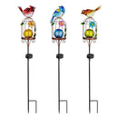 What She Shed Garden Stake, Solar Bird House, 36", CDU