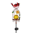 What She Shed Garden Stake, Solar Bird House, 36", CDU