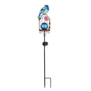 What She Shed Garden Stake, Solar Bird House, 36", CDU