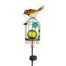 What She Shed Garden Stake, Solar Bird House, 36", CDU
