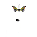 Flutterfly Solar Garden Stake, Rainbow