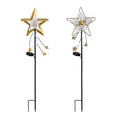 Nativity Garden Stake, Fiber Optic Solar Garden Stake, Star, 35.5"H, Asst of 2, CDU