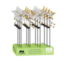 Nativity Garden Stake, Fiber Optic Solar Garden Stake, Star, 35.5"H, Asst of 2, CDU