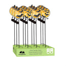 Moonlit Bats Solar Garden Stake, 36"H, CDU