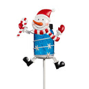 Christmas Vacation Garden Stake, Solar Garden Stake, Holiday Mason Jar, 35"H, Asst of 3, CDU
