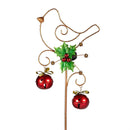 Howdy Holidays Garden Stake, Solar Garden Stake, Jingle Bell Motif, 42"H, Asst of 4, CDU