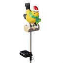 Snowbirds Garden Stake, Solar Garden Stake, Holiday Chirper, 27.5"H, Asst of 4, CDU