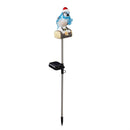 Snowbirds Garden Stake, Solar Garden Stake, Holiday Chirper, 27.5"H, Asst of 4, CDU