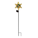 Twas the Night Garden Stake, Solar Garden Stake, Iridescent Star, 35"H, Asst of 3, CDU