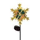 Twas the Night Garden Stake, Solar Garden Stake, Iridescent Star, 35"H, Asst of 3, CDU