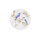 Evergreen Home Accents,9" Melamine Salad Plate, Birds in Blooms,8.93x8.93x1 Inches