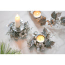 Metal Flower with Candle Holder/Tealight Holder,2 Asst,2thm010