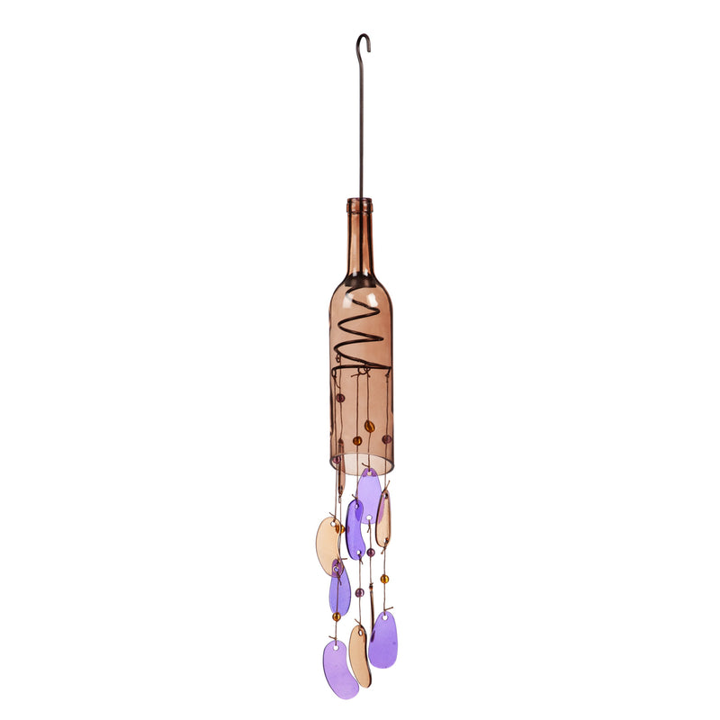 Wind Chime, Orange Bottle,2wc1548b