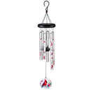 Avria Wind Chime, Hand Tuned Wind Chime, Cardinals, 27" H