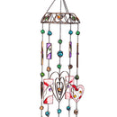 Memorial Wind Chime, Metal Wind Chime, Heart & Shapes