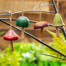 Cottage Garden Bell, Mini Ceramic Mushroom, CDU