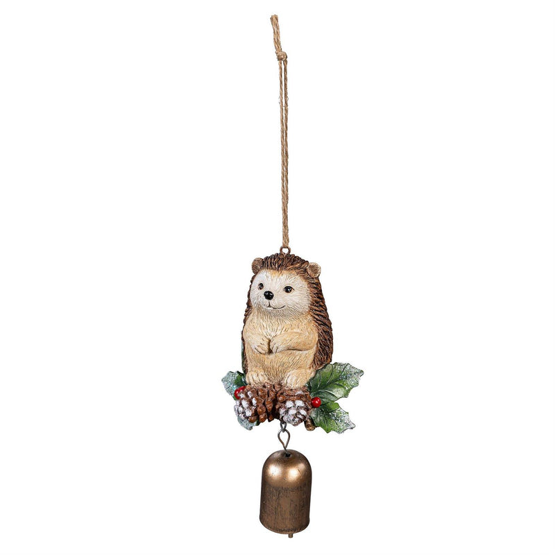 Woodland Storybook Garden Accent, Garden Bell, Resin Forest Animal, Asst of 3