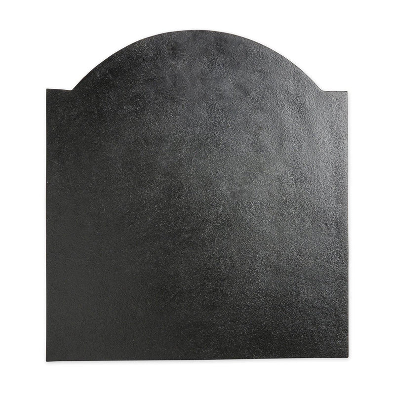 Small Cast Iron Plain Fireplace Fireback