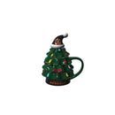 Evergreen Home Accents,18oz. Holiday Tree Cup Gift Set, Cincinnati Bengals,4.84x6.42x7.09 Inches