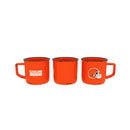 Cleveland Browns Ceramic Camp Cup with Enamel Finish, 14oz