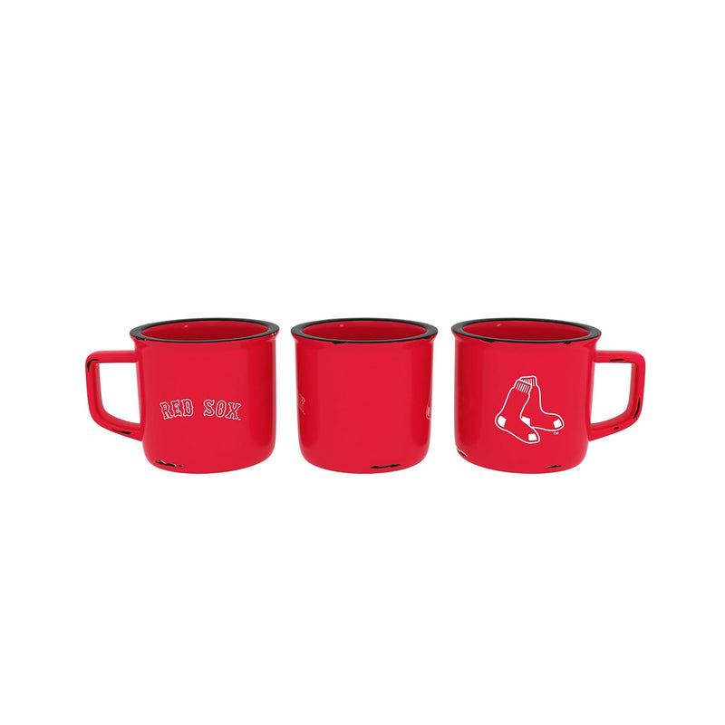 Boston Red Sox Ceramic Camp Cup with Enamel Finish, 14oz