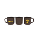 San Diego Padres Ceramic Camp Cup with Enamel Finish, 14oz