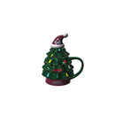 Evergreen Home Accents,18oz. Holiday Tree Cup Gift Set, Colorado Avalanche,4.84x6.42x7.09 Inches