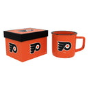 Philadelphia Flyers Ceramic Camp Cup with Enamel Finish, 14oz