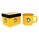 Pittsburgh Penguins Ceramic Camp Cup with Enamel Finish, 14oz