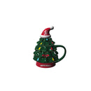Evergreen Home Accents,18oz. Holiday Tree Cup Gift Set, University of South Dakota,4.84x6.42x7.09 Inches