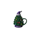 Evergreen Home Accents,18oz. Holiday Tree Cup Gift Set, Texas Christian University,4.84x6.42x7.09 Inches