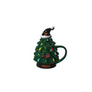 Evergreen Home Accents,18oz. Holiday Tree Cup Gift Set, University of Texas,4.84x6.42x7.09 Inches
