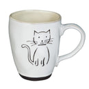 Ceramic Cup Gift Set, 16 OZ, Pet Cat