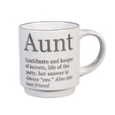 Coffee Cup Funny Title Series Ceramic Cup, Aunt, 14oz, Gift Box