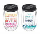 Coastal Double Wall Acrylic Tumbler, CDU