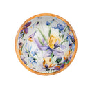 Golden Lilac Wood Bowl, 7.75"L