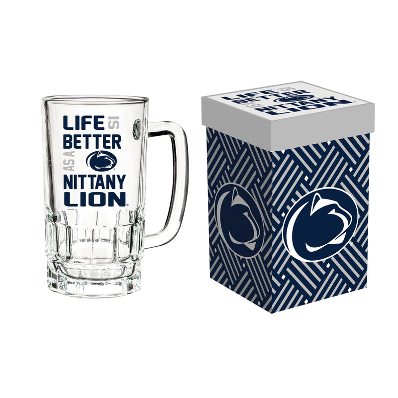Glass Tankard Cup, with Gift Box, Pennsylvania State Univeristy,3br922