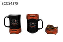 11oz. Ceramic Cup and Coaster Gift Set, Philadelphia Flyers,3ccs4370