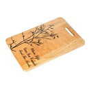 15" Wood Cutting Board with Tree Design & Messaging